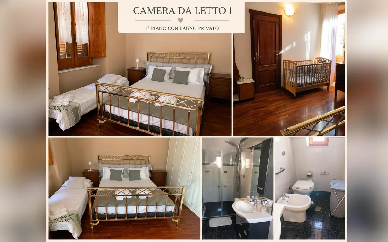 Camera con bagno privato — Nicole Suite Tropea, Tropea (Calabria) (foto 5)